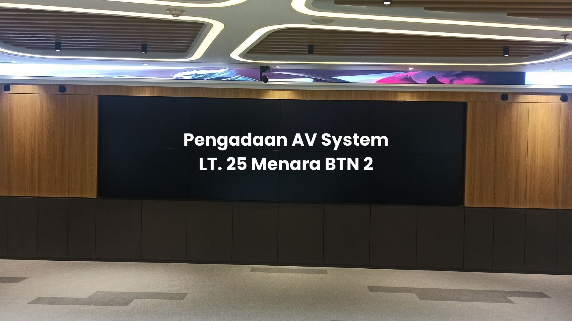 Project Audio Visual System BOD ROOM XL AXIATA(5)