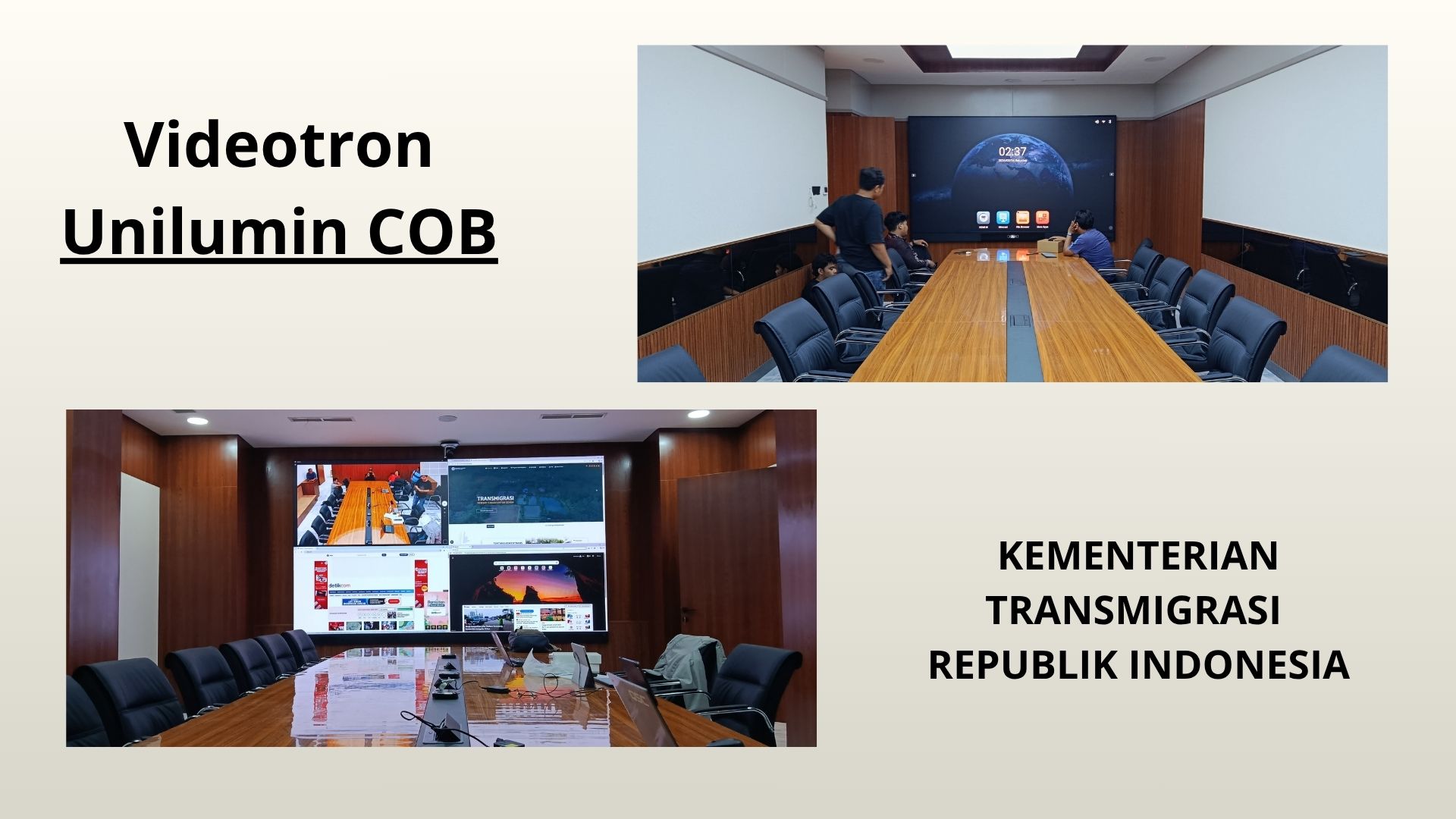 Project Audio Visual System BOD ROOM XL AXIATA